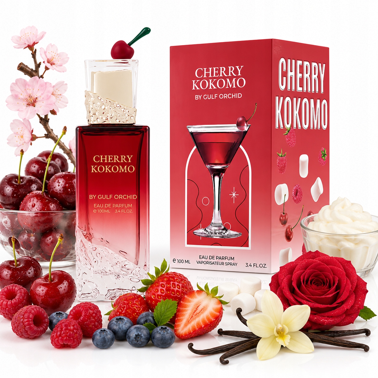 Oryginalne Perfumy Arabskie Gulf Orchid Cherry Kokomo Edp+gratis!