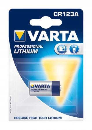 Bateria Varta CR123A CR123A EL123A 1600mAh