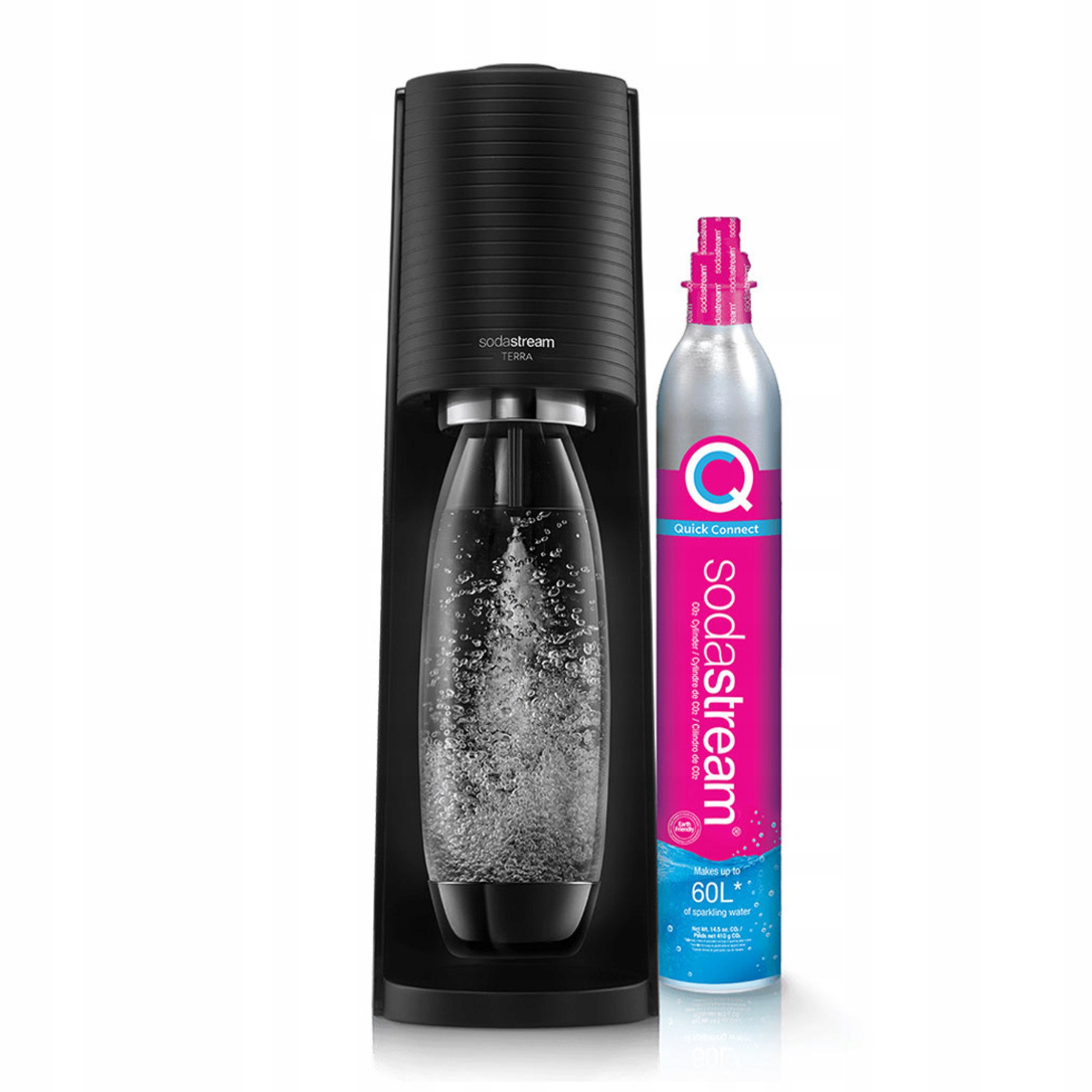 Saturator do wody gazowanej SodaStream Terra Black