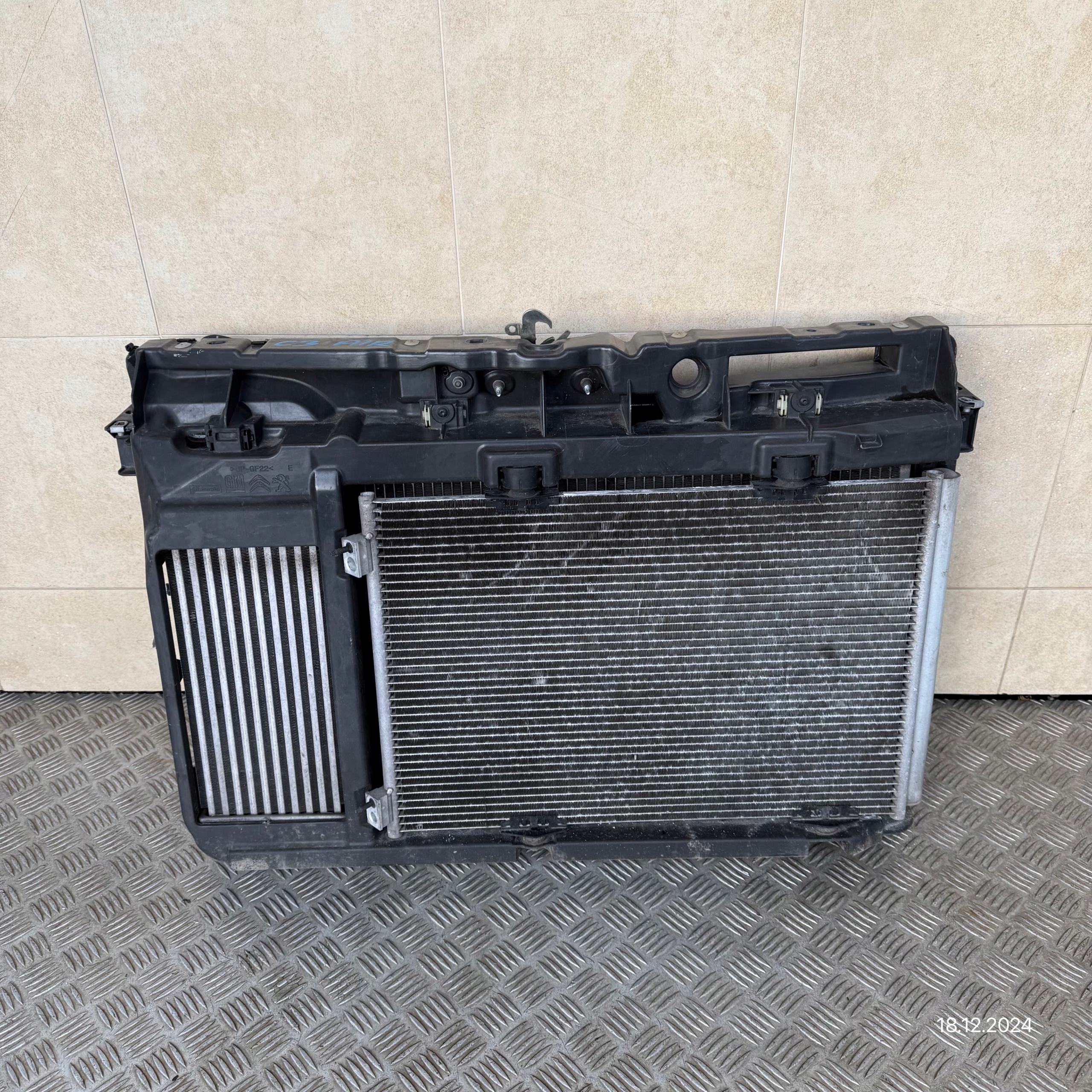 radiator CITROEN C3 AIRCROSS 2018 ROK
