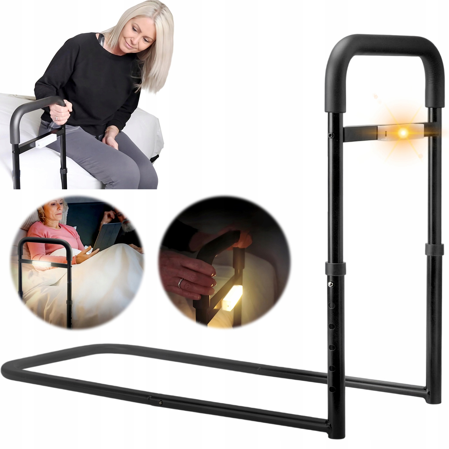 Uchwyt Boczny Łóżka Poręcz Łóżka Płoty Bezpieczeństwa Dla Osób Starszych