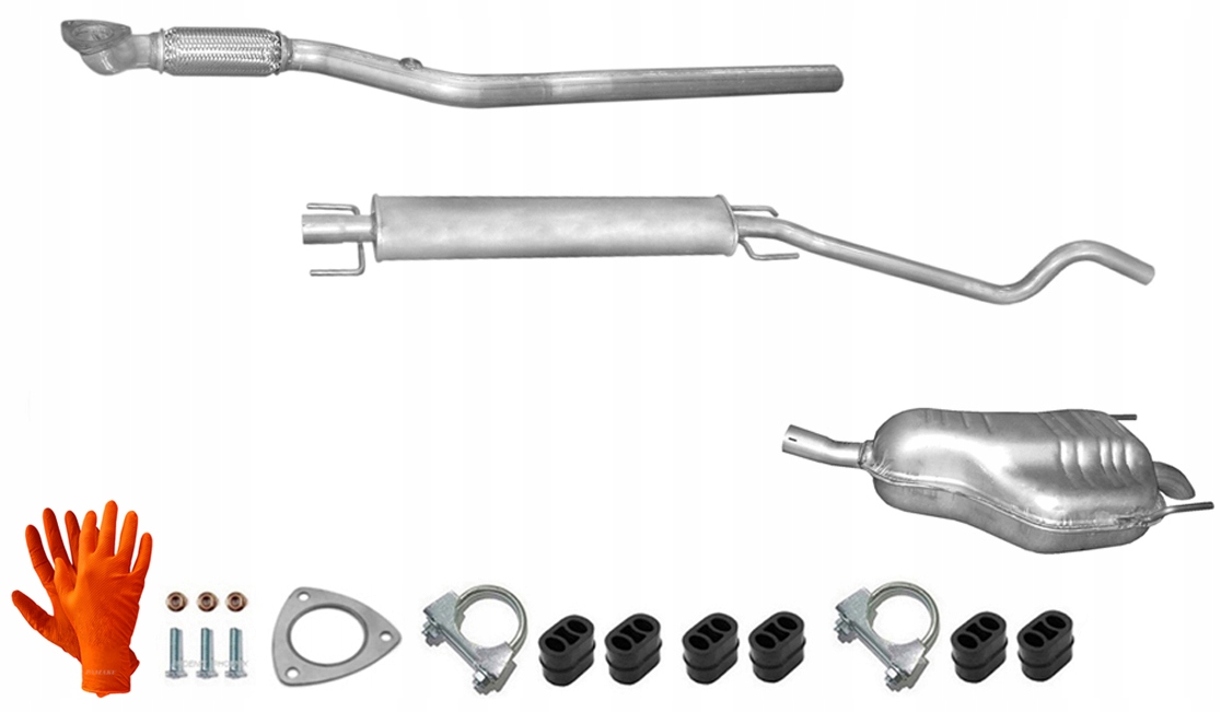 Opel Astra H 1.8 92 kW (od 2004) Hatchback Coupe Výfukový Systém