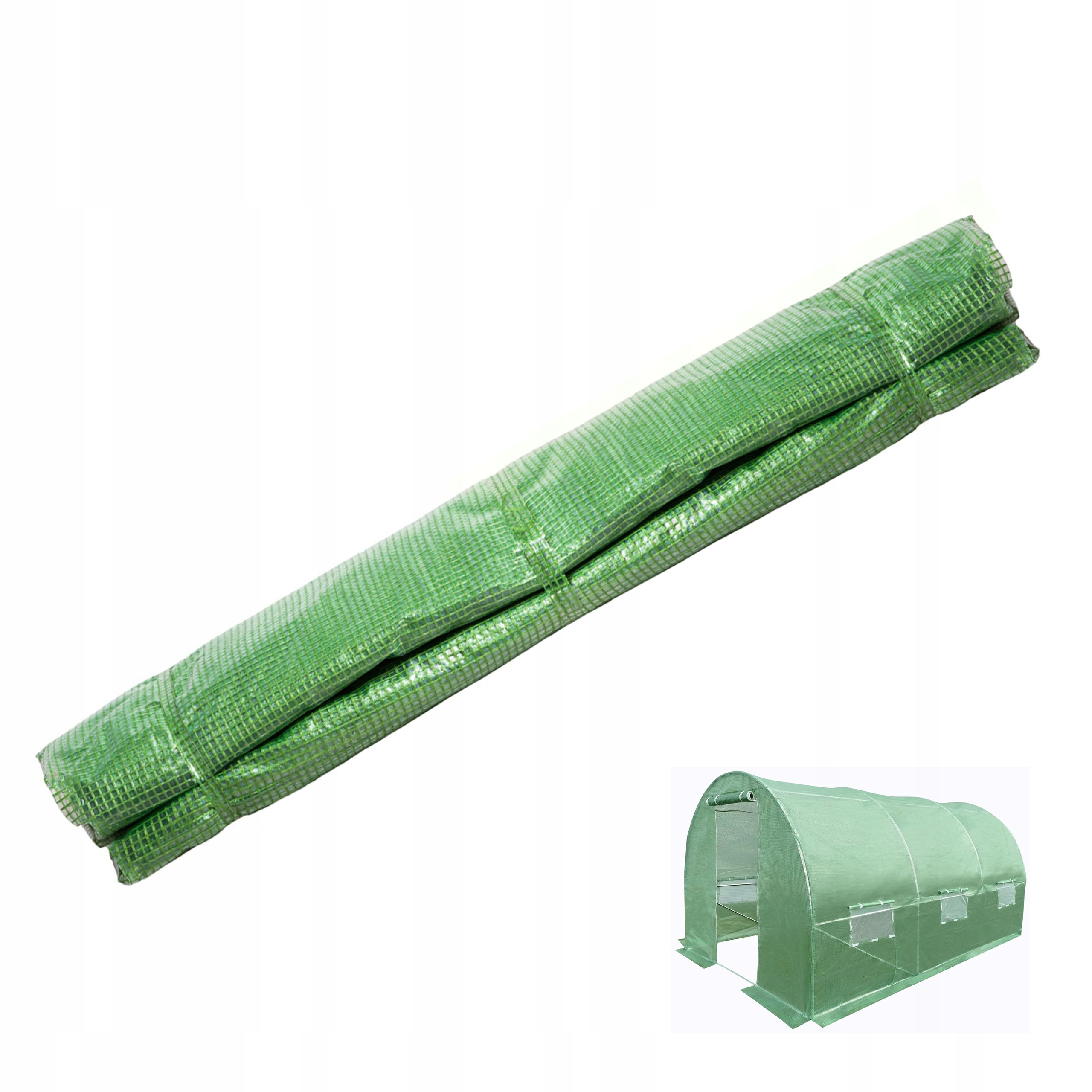 FOLIA ZAMIENNA POSZYCIE NA TUNEL OGRODOWY SZKLARNIA 3x2m 6m² UV-4