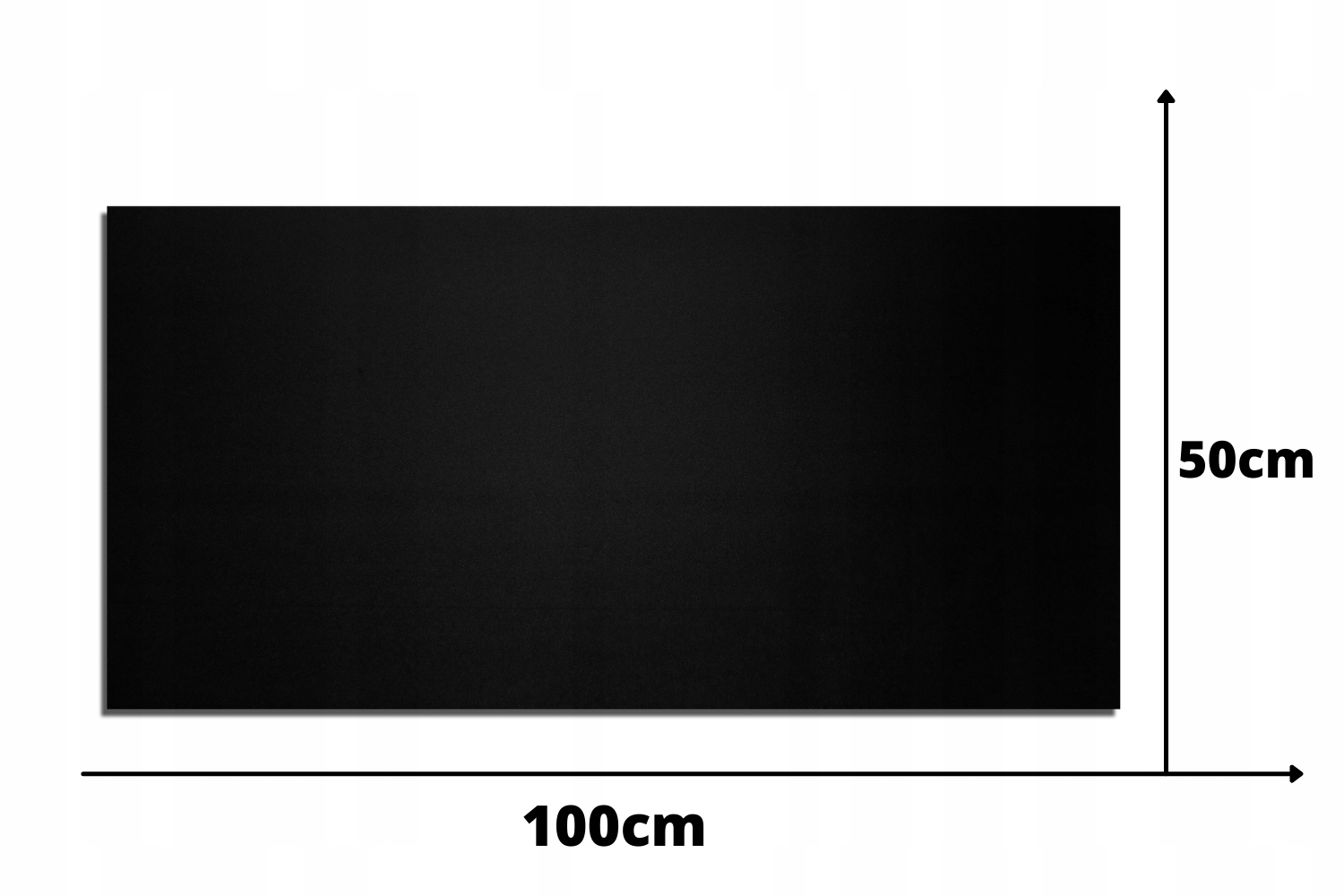 PANELE DEKORACYJNE KASETON GŁADKI GLAMOUR TREND WYSTRÓJ CZARNE 0814 XL 10x Długość 100 cm