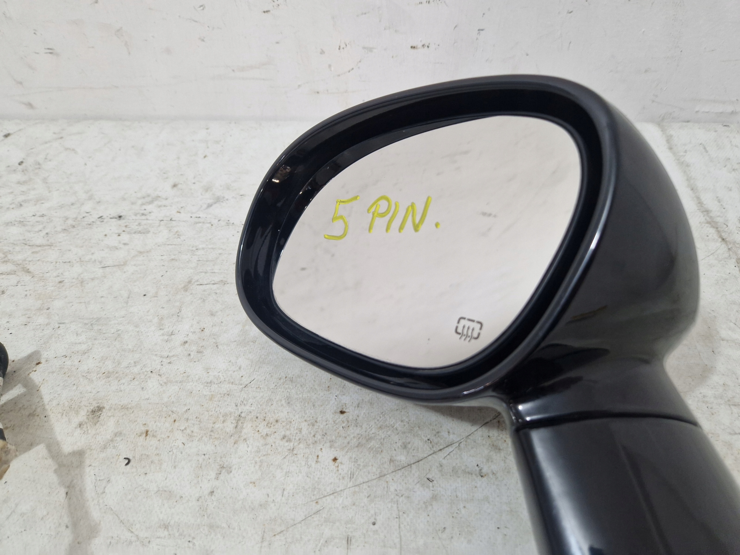 DODGE CHALLENGER 2015- mirror left complete heated 5 PIN USA PX8