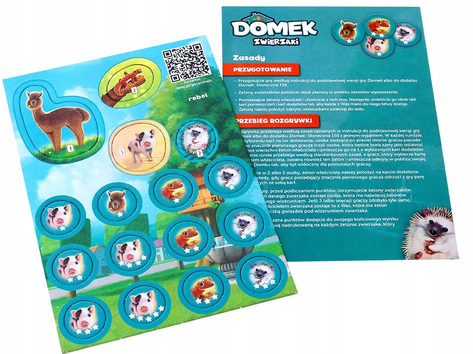 

Gra Rodzinna Domek Zwierzaki dodatek Rebel