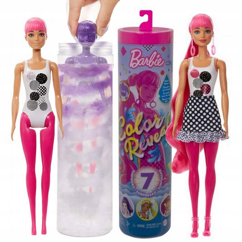 

Barbie Niespodzianka Color Reveal Monochrom
