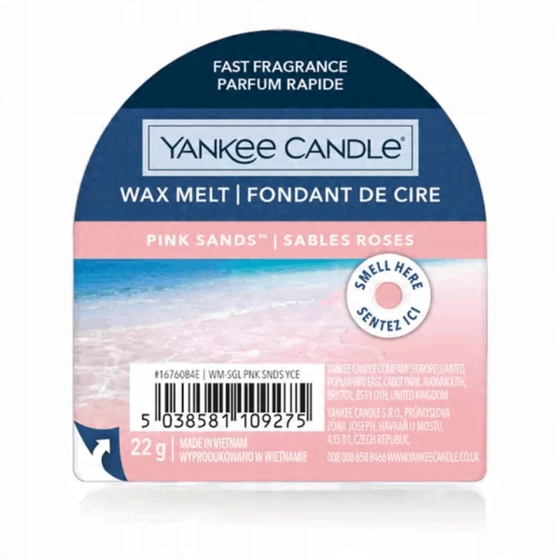 

Yankee Candle Wax Pink Sands Wosk 22g