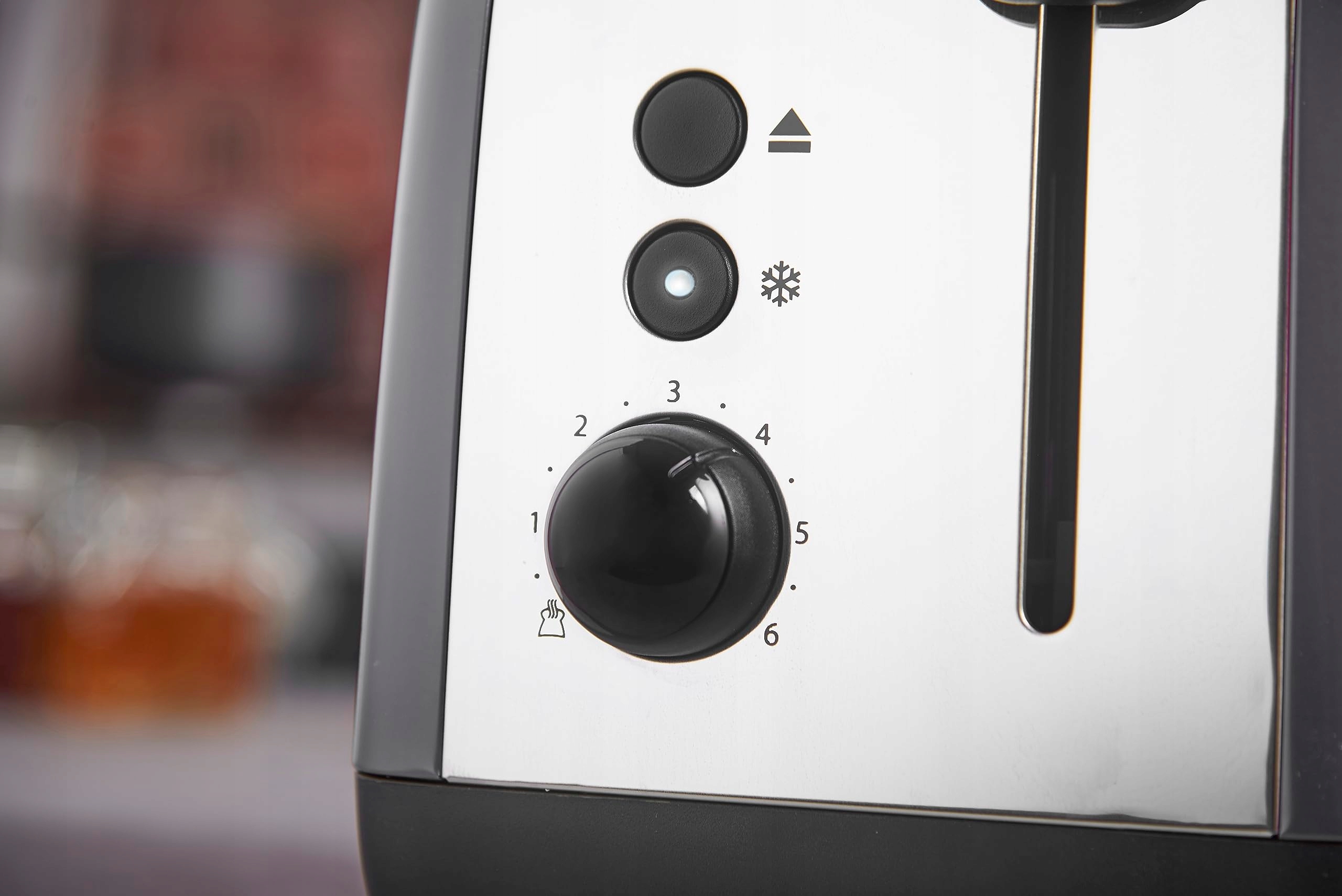 RUSSELL HOBBS Toster 2 Kromki Stal Szara Szerokie Szczeliny 1600W — miniatura 7