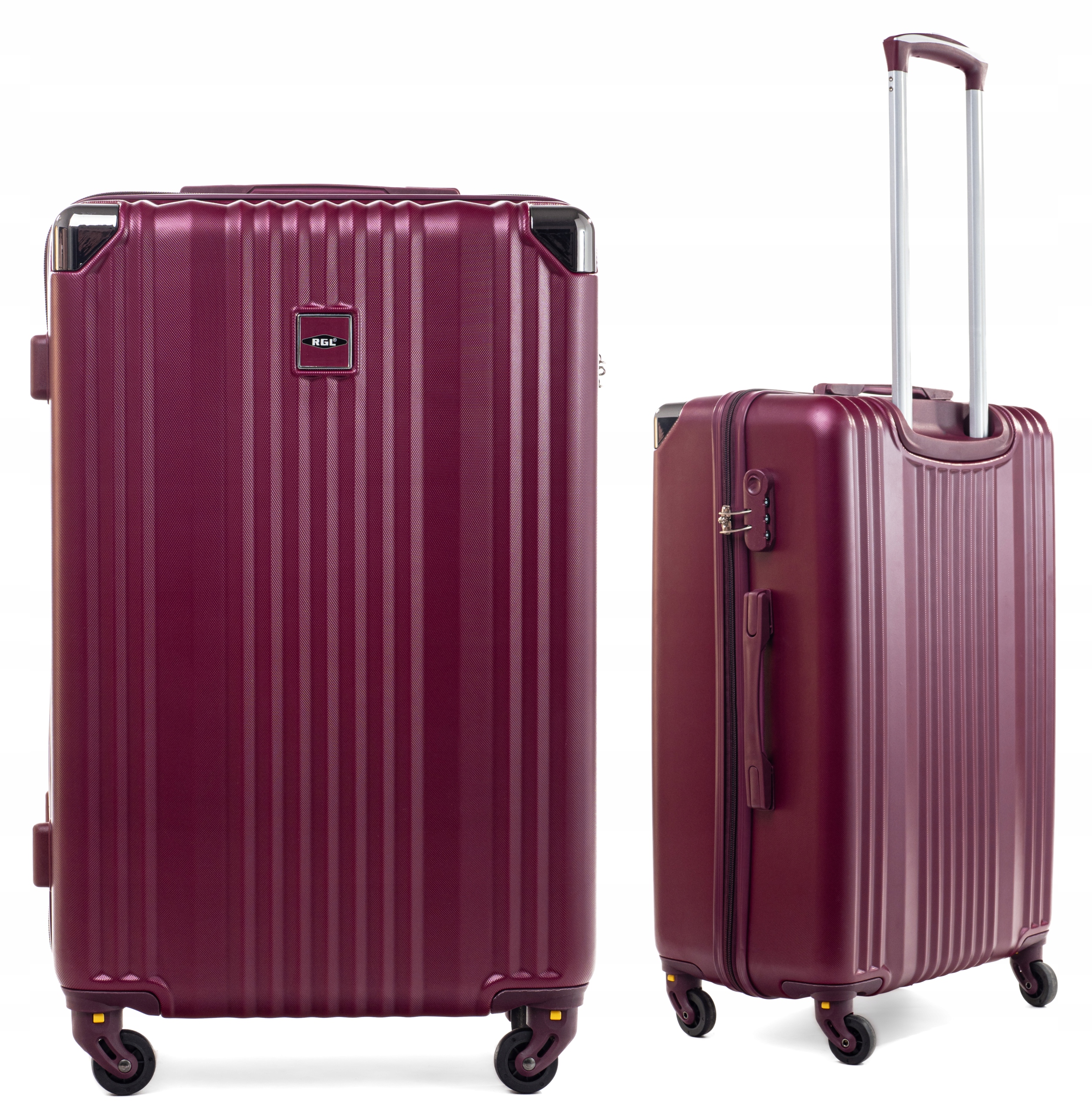XXL DUŻA WALIZKA podróżna RGL TORBA bagaż 4 KOŁA ABS Model c735 XXL