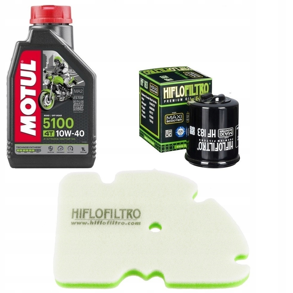 Piaggio X8 125 X-evo 125 -08 olej filtry