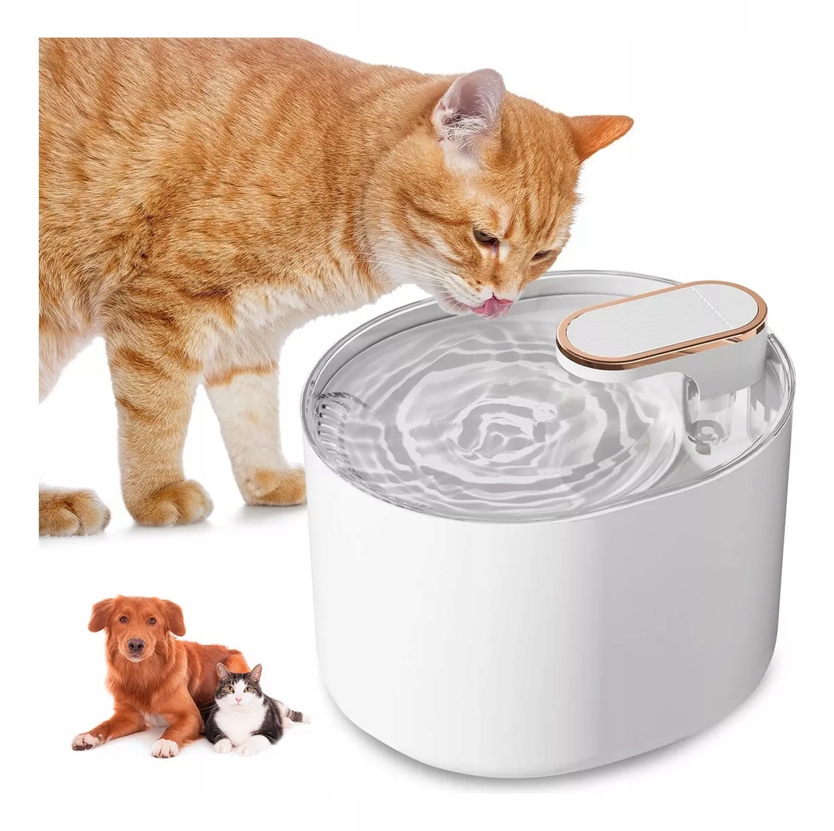 Levně Automatické Krmítko Fontána Pro Psy A Kočky 3000 ml