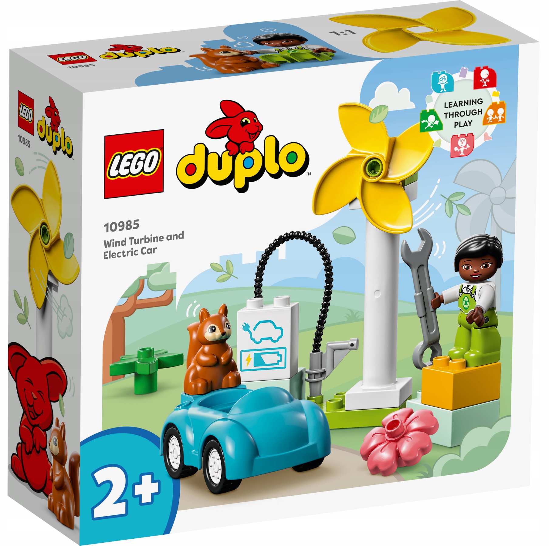 

Lego Duplo Turbina wiatrowa i samochód 10985