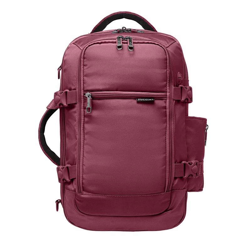 Batoh Puccini Příruční Zavazadlo 18L PM90171-3B Bordový