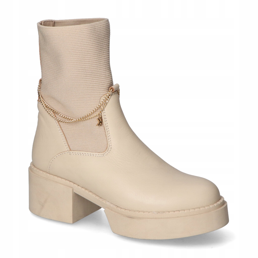 Kotníkové Boty Karino 4402/001-P Béžová lico 39