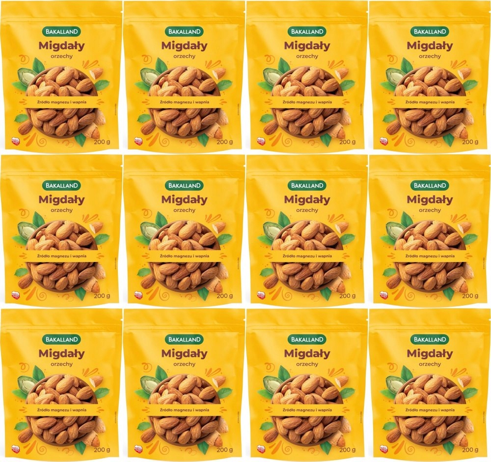 Bakalland Migdały 200 g x12