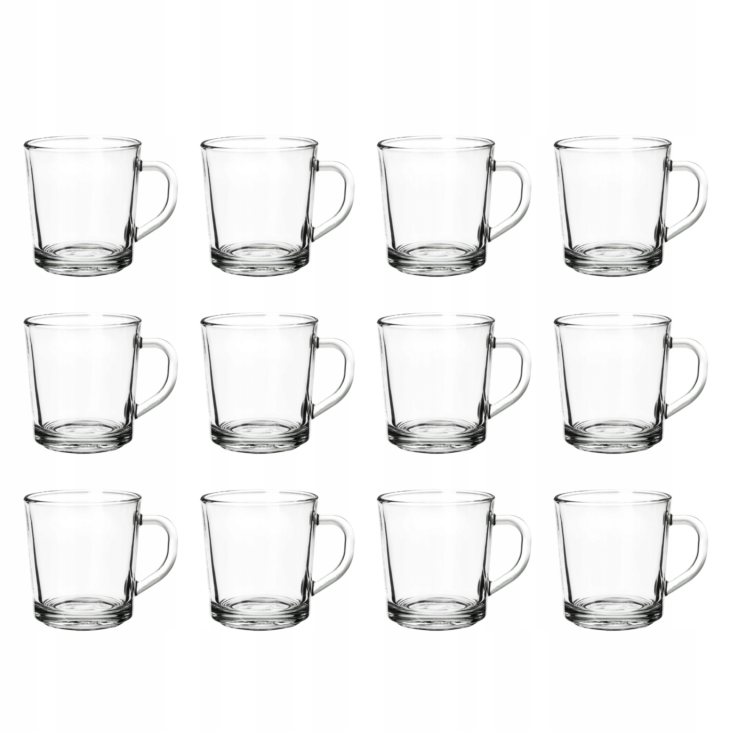 

Zestaw Szklanek Z Uchem Edit 250ML Kubek 12SZT