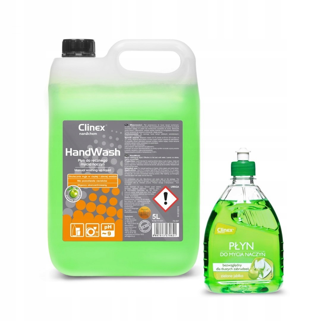 

Clinex Handwash 5 l płyn do mycia naczyń