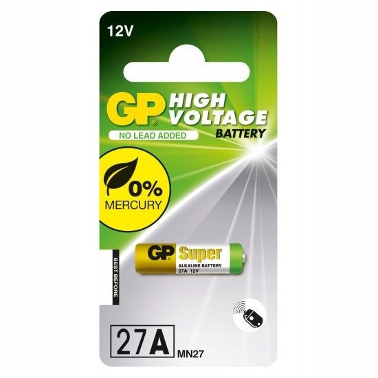 

Bateria alkaliczna pilot samochodowy Gp A27 MN27