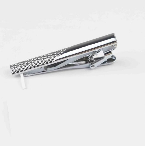 

Klasyczna Spinka do Krawata w kolorze srebrnym