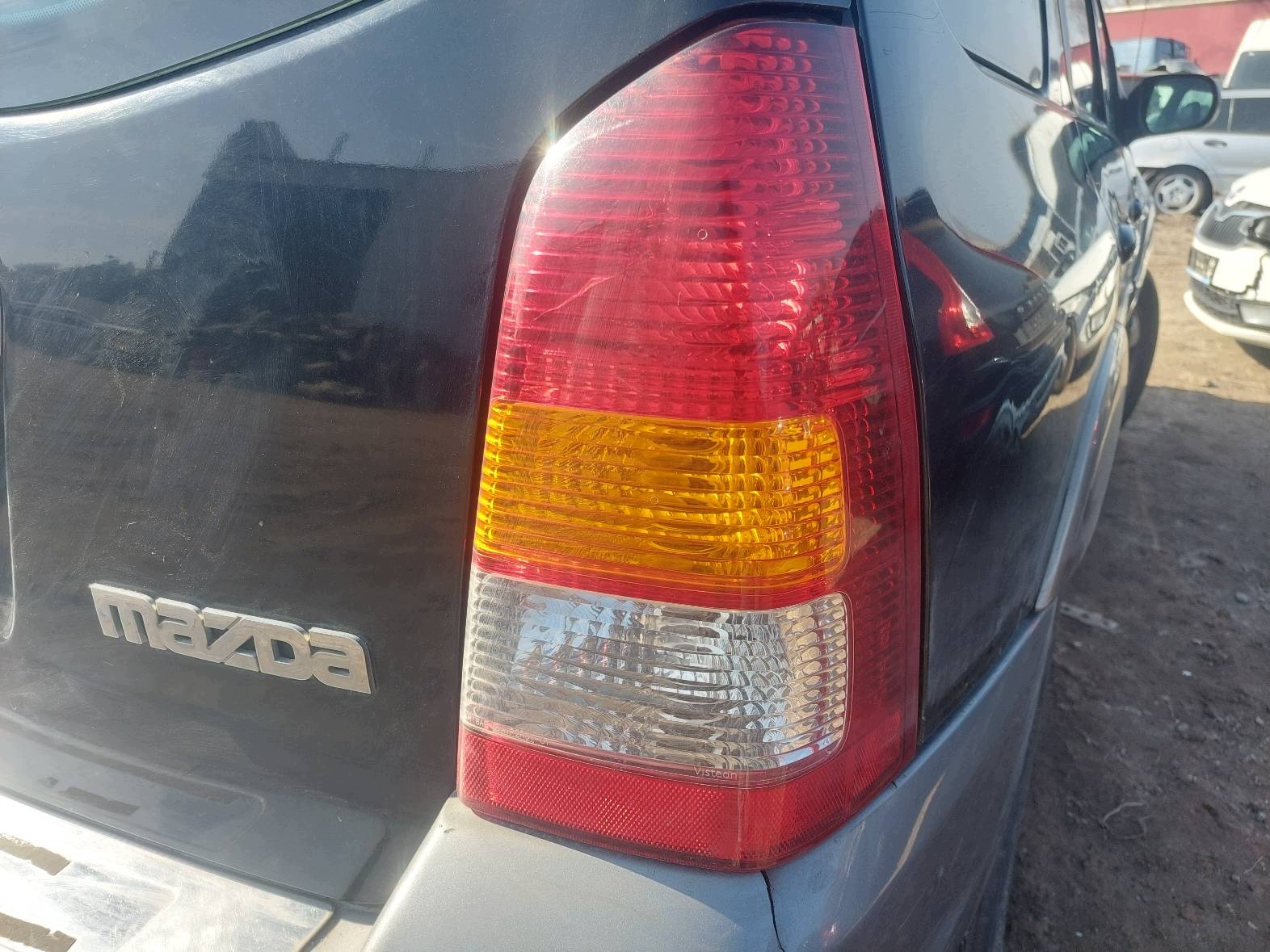complete rear part MAZDA TRIBUTE pre facelift A2X trunk door boot bumper rear part lights