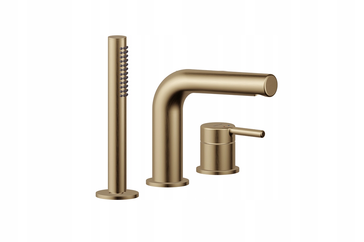 Vanová baterie 3-otvorová, kartáčovaná měď, prestižní kvalita