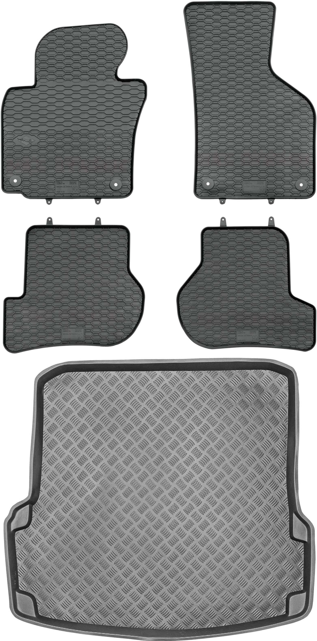 Octavia II Sd Hb 2005-2013 Koberce batožinový priestor