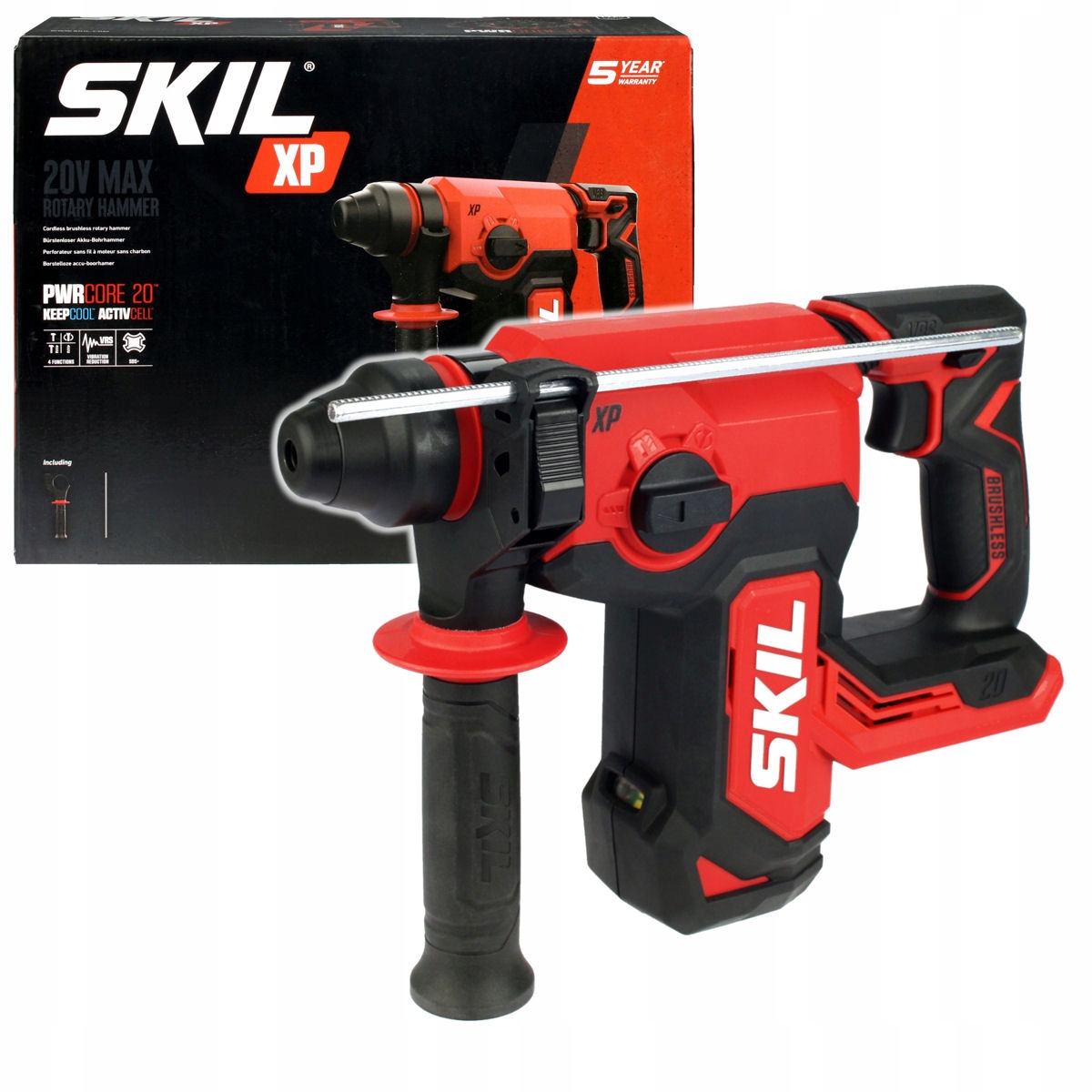 Młotowiertarka Akumulatorowa Sds-plus 20V 3851 Skil Xp Korpus