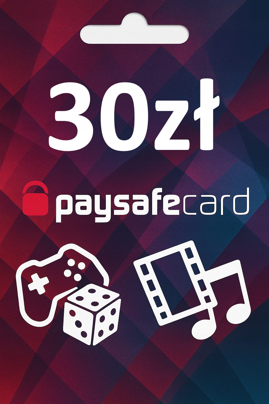 Paysafecard 30 PLN kod PIN 30zł PSC