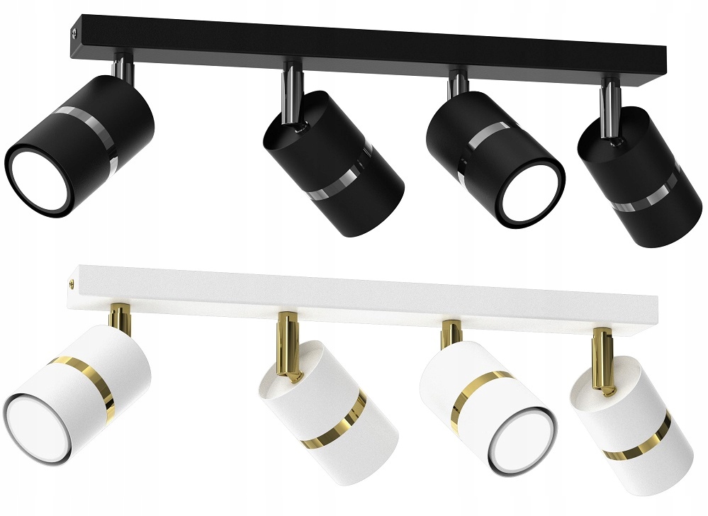 PLAFON LISTWA OPRAWA SPOT TUBA EYE 4xGU10 KOLORY