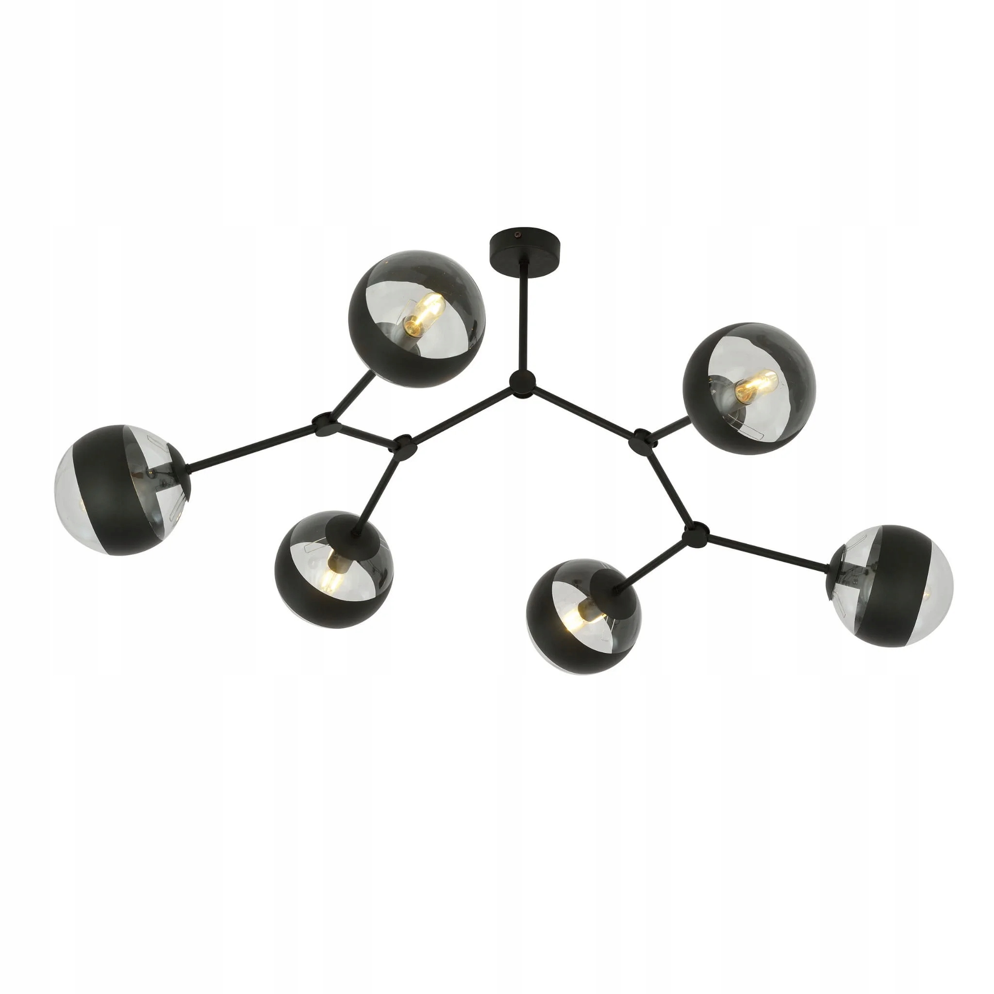 Stropná lampa Emibig 6xE14 40W Space 6