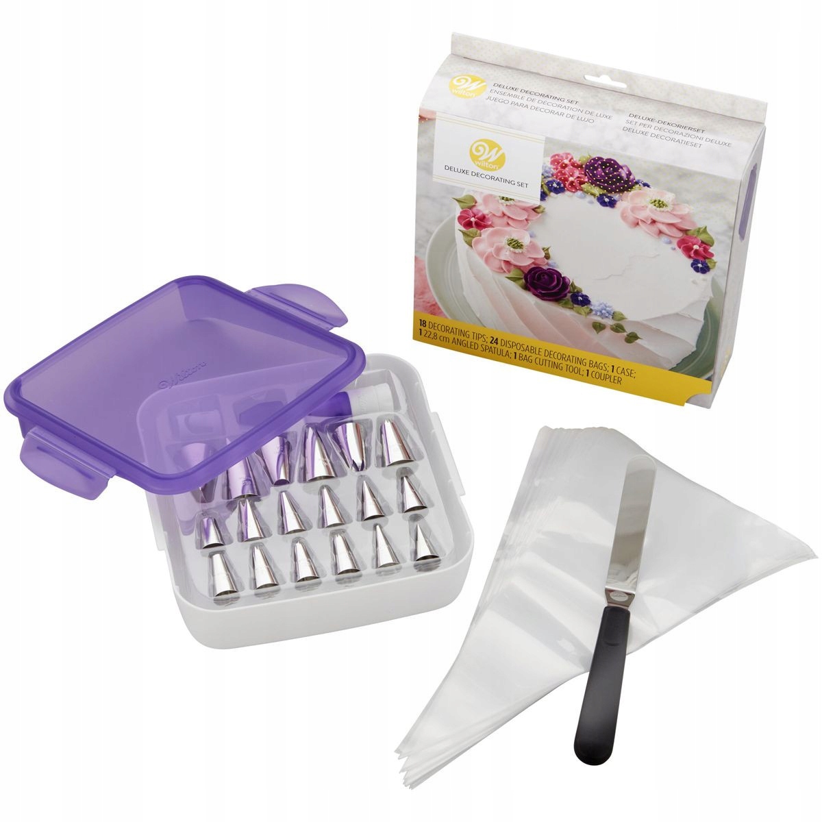 

Zestaw akcesoriów do dekoracji ciast Wilton Deluxe