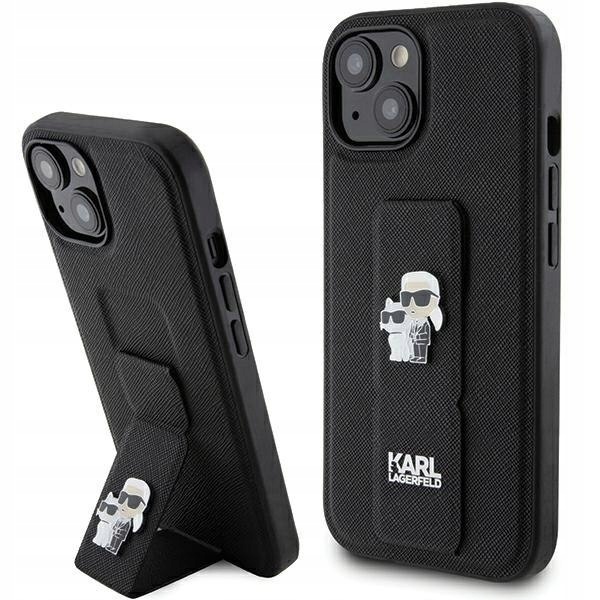 Karl Lagerfeld KLHCP15SGSAKCPK iPhone 15 14 13 6.1" czarny/bla
