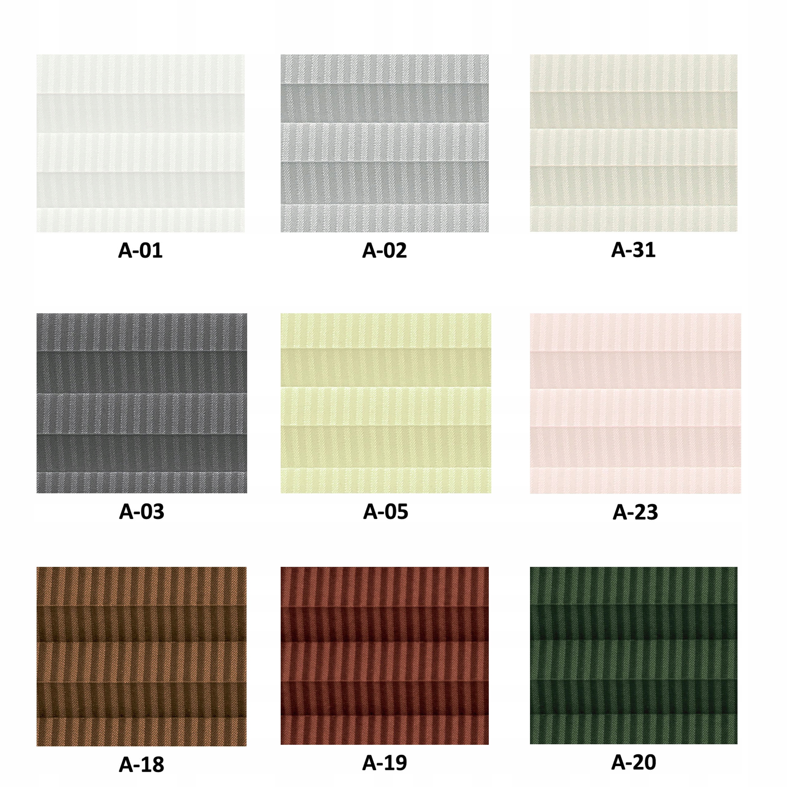 Roleta plisowana okienna NAJPOPULARNIEJSZE KOLORY Marka LiderWnetrz