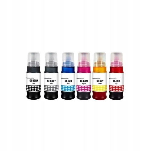 Naplnka Canon GI-53 GI53 sada kompatibilních lahví s inkoustem