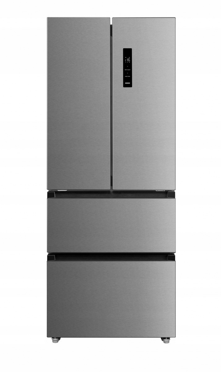 LODÓWKA SBS MIDEA MERF402FIE02 | NO-FROST | INOX | FRENCHDOOR SLIM 70,3 CM