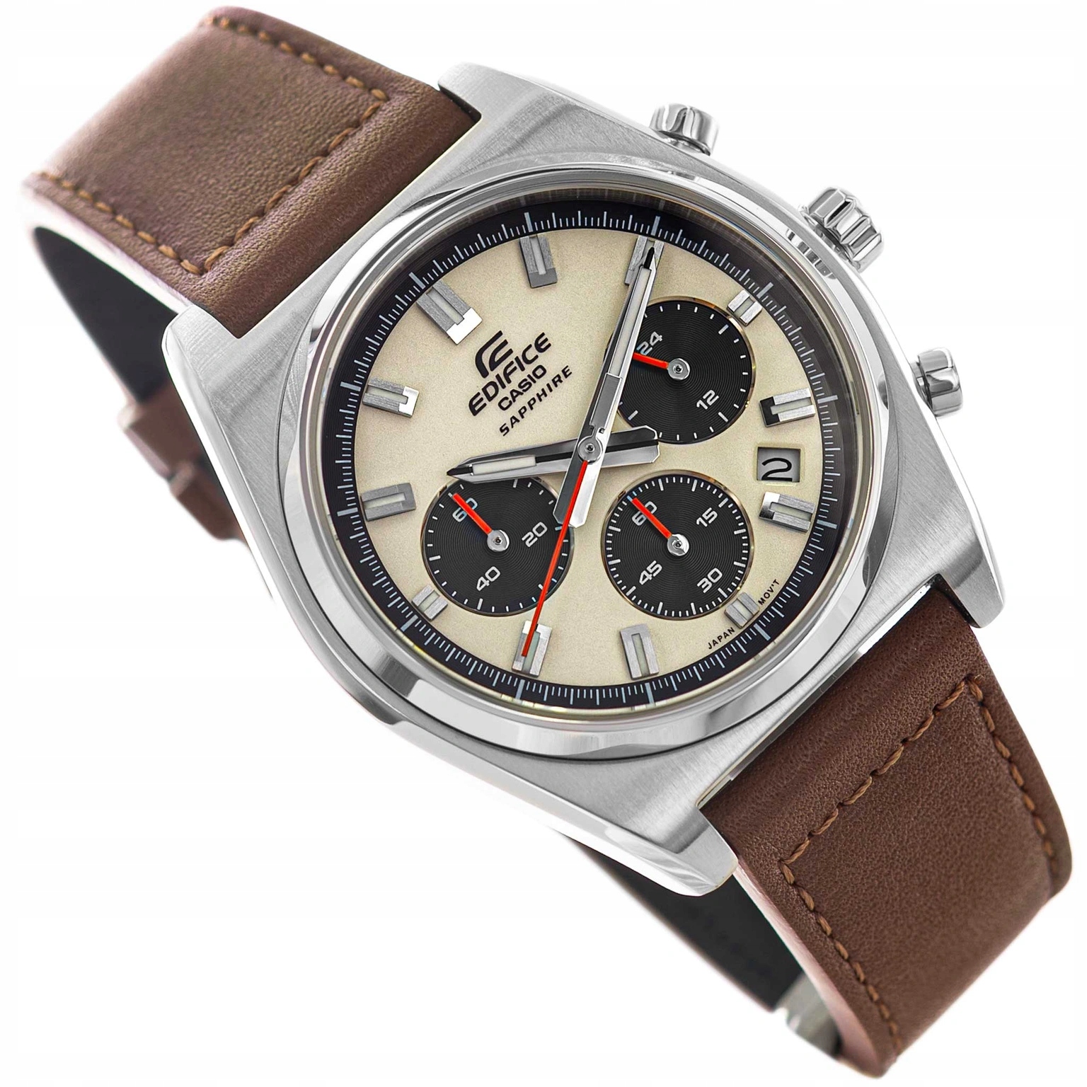 Pánské Hodinky Casio EFB-730L-7AVUEF Edifice Hnědé S Řemínkem Neobrite