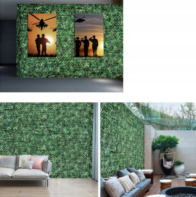 SIATKA MASKUJĄCA WOJSKOWA OGRÓD KAMUFLAŻ 2x3 m Wysokość 3 m