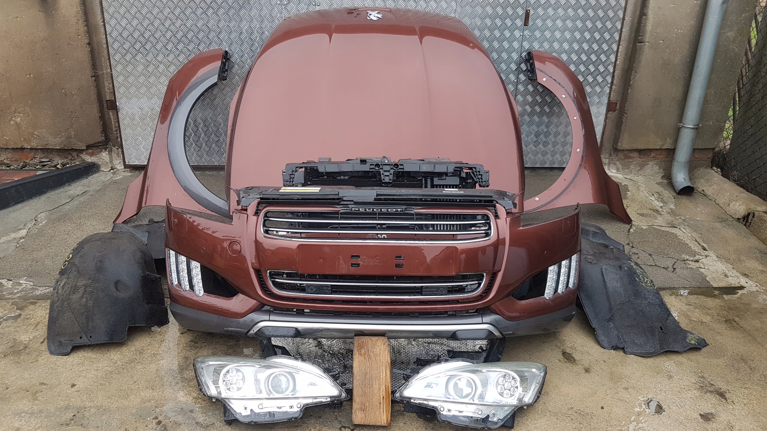 bumper support PEUGEOT 508 RXH