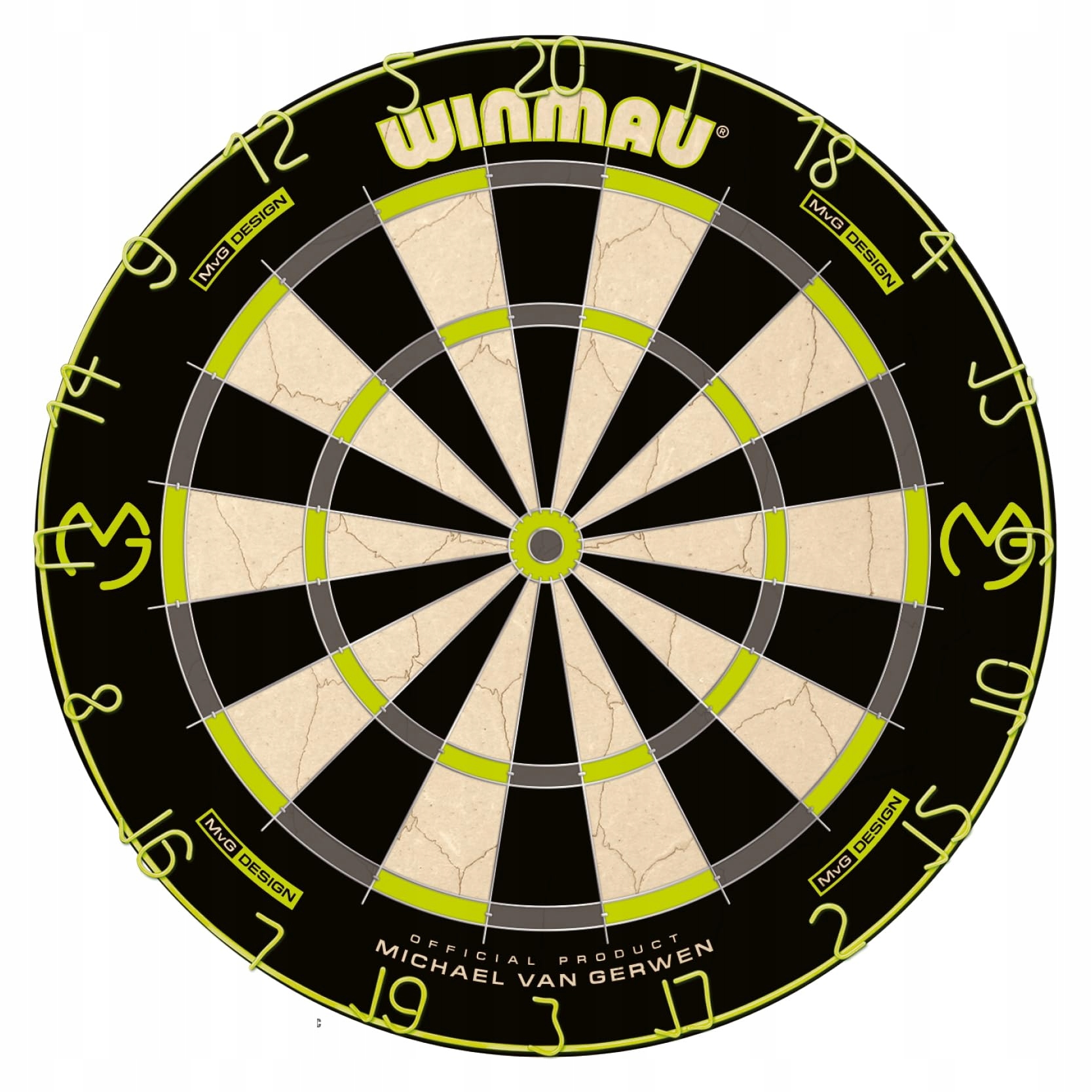 WINMAU Michael Van Gerwen Zestaw Szafka Tarcza Rzutki Akcesoria — miniatura 4