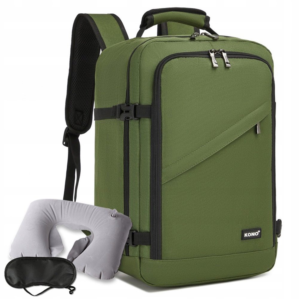Plecak Kono kabinowy do samolotu 40x30x20 podróżny Ryanair bagaż podręczny