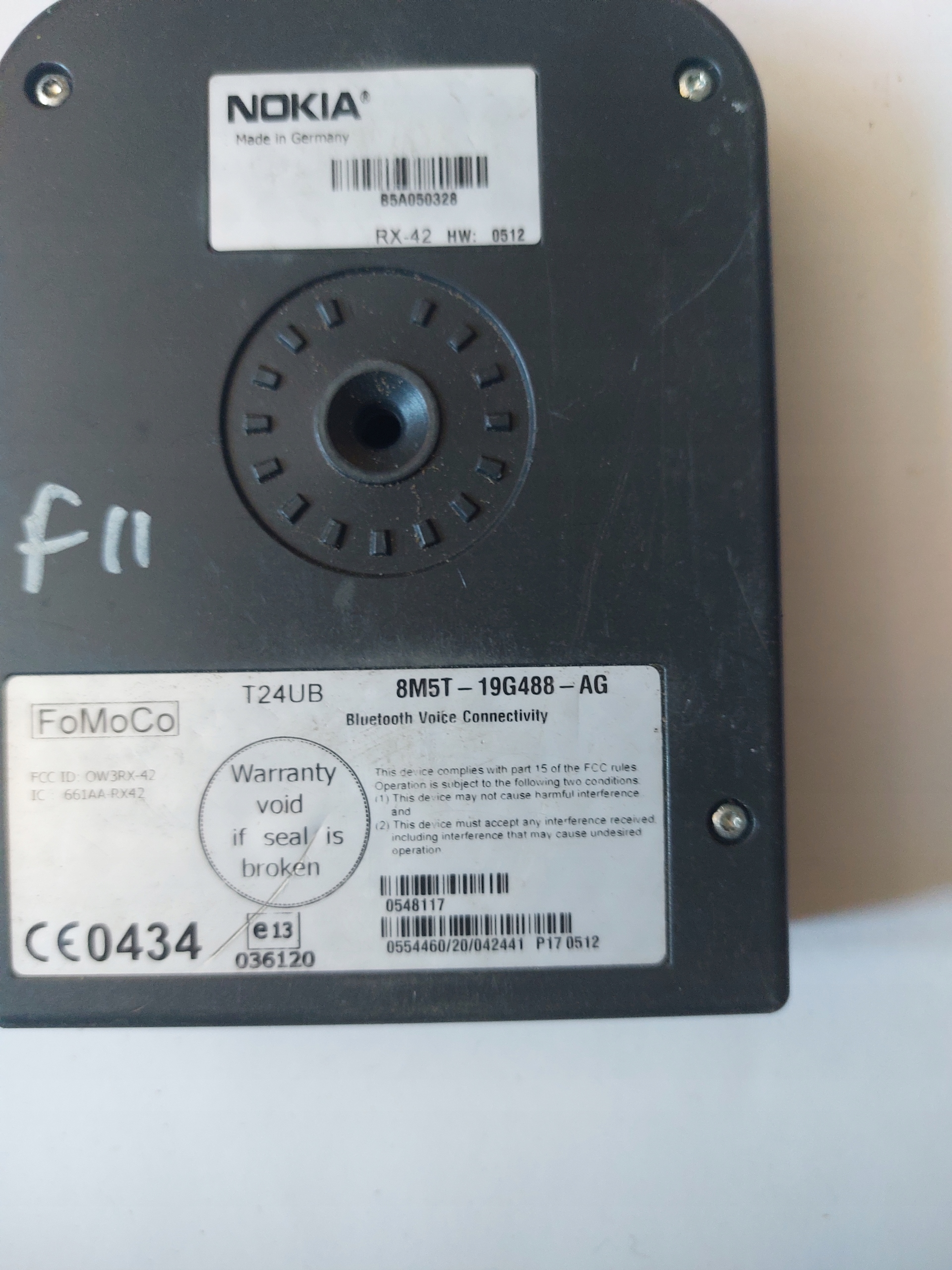 modulo BLUETOOTH FORD FOCUS MK2 8M5T-19G488-AG