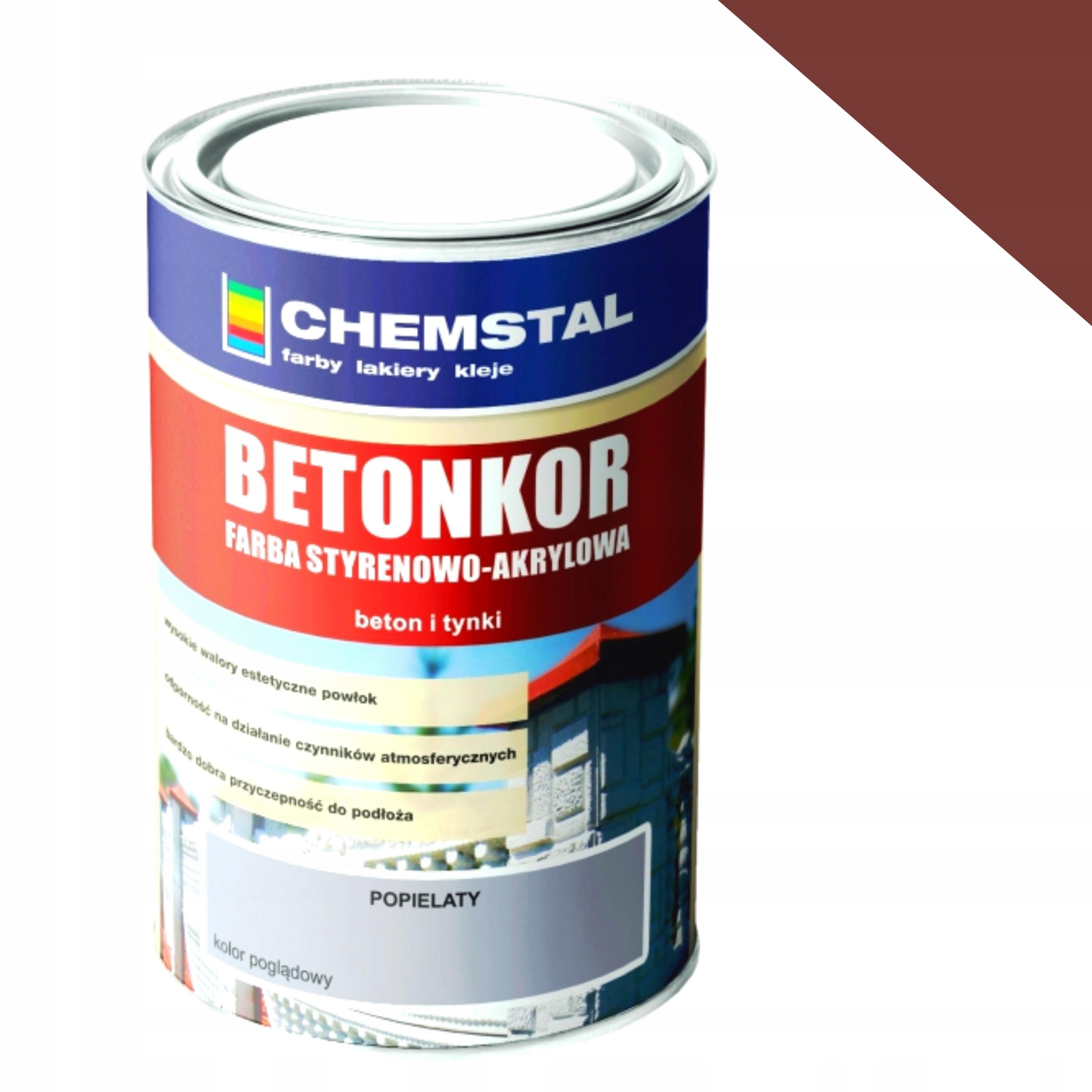 

Betonkor farba do betonu posadzki 5L Czerwona