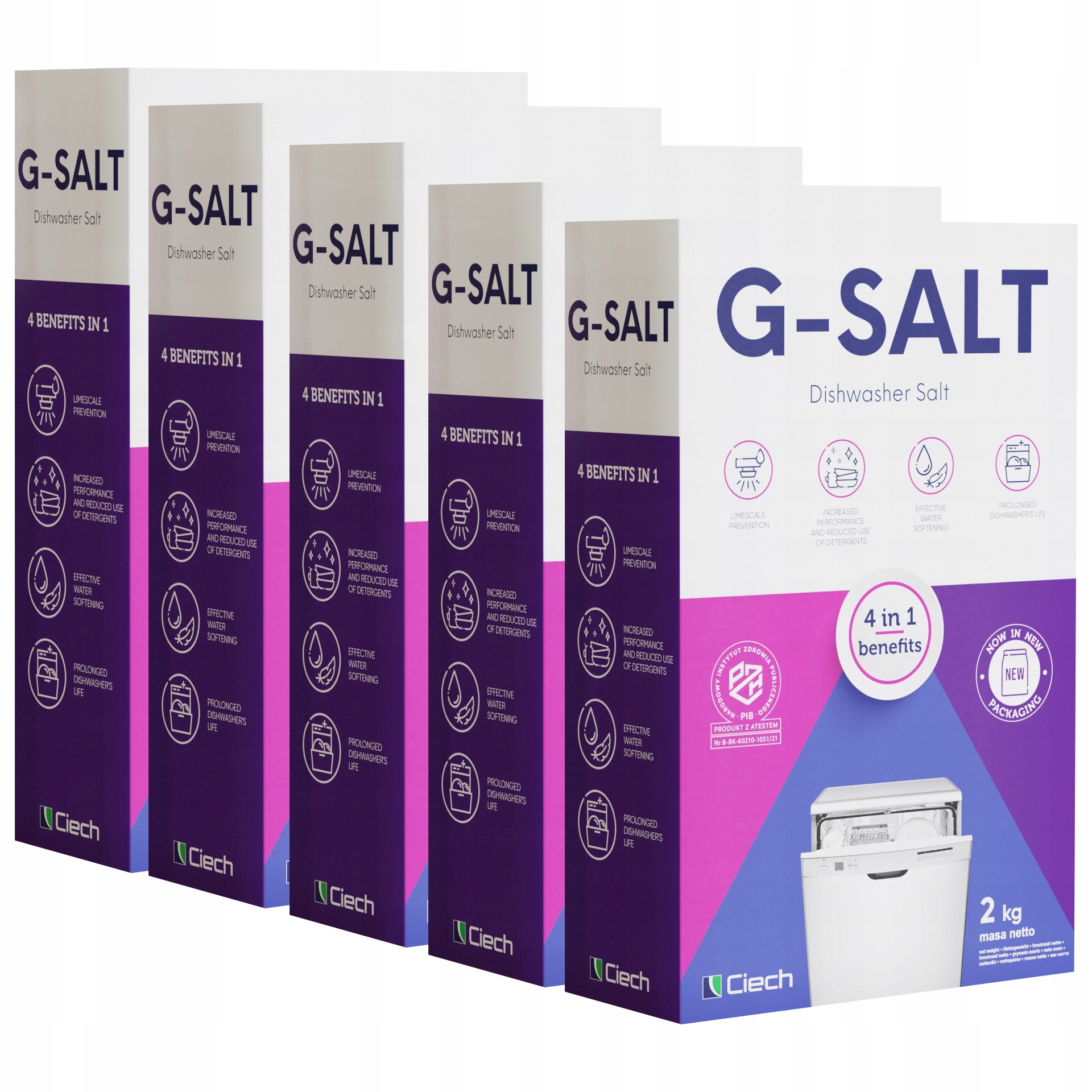 

Sól Do Zmywarek 10 Kg Granulat Solny Ciech G-salt