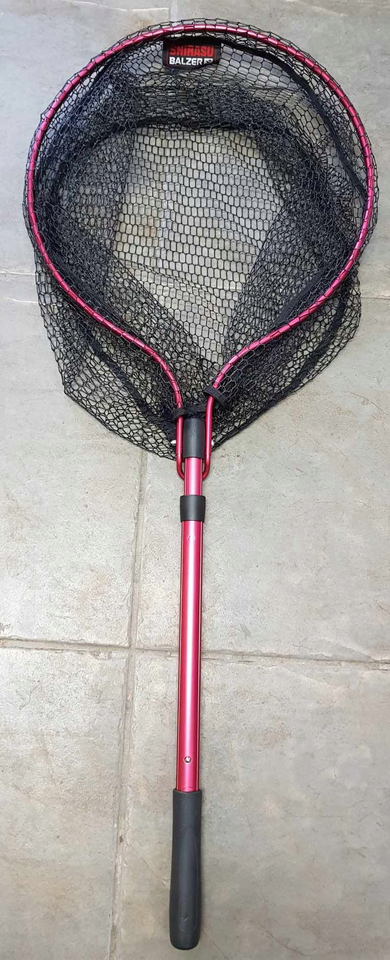 Podbierak Shirasu z gumowaną siatką rozmiar L Balzer