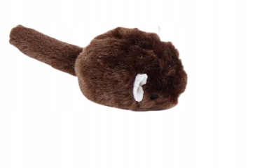 

Zabawka dla kota myszka 15x5 cm duża 2