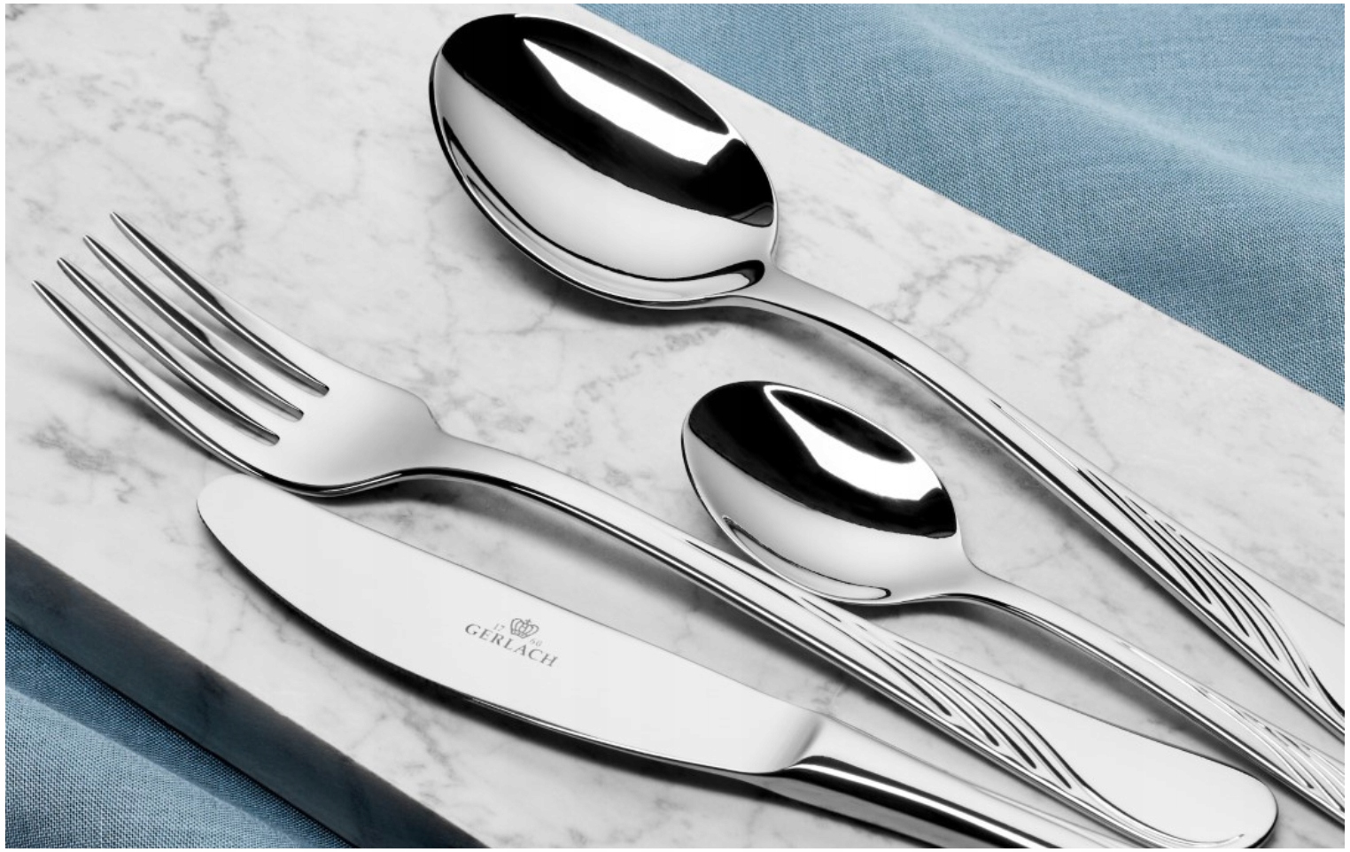 Widelczyk do ciasta widelczyk deserowy Gerlach Celestia 1szt stal 18/10 LUZ Marka Gerlach