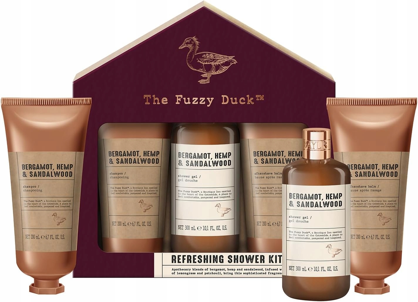 Baylis & Harding The Fuzzy Duck Zestaw Prezentowy Dla Mężczyzn 3-el.