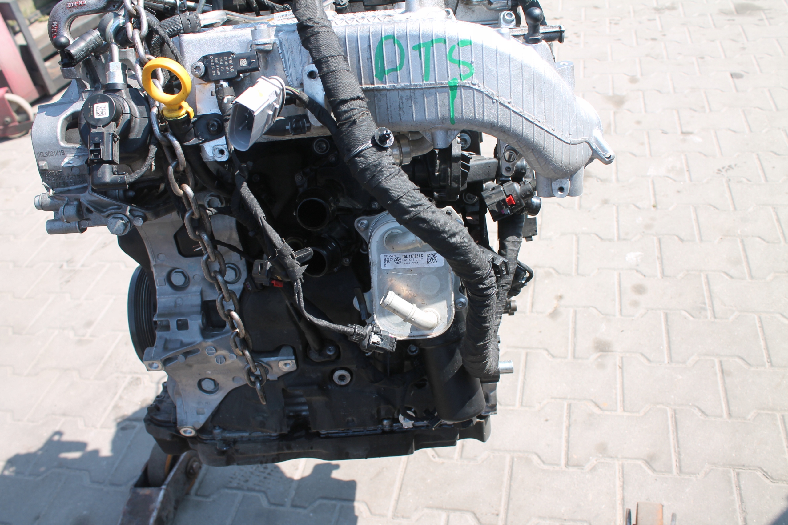 engine complete VW SKODA 2.0 TDI DTS