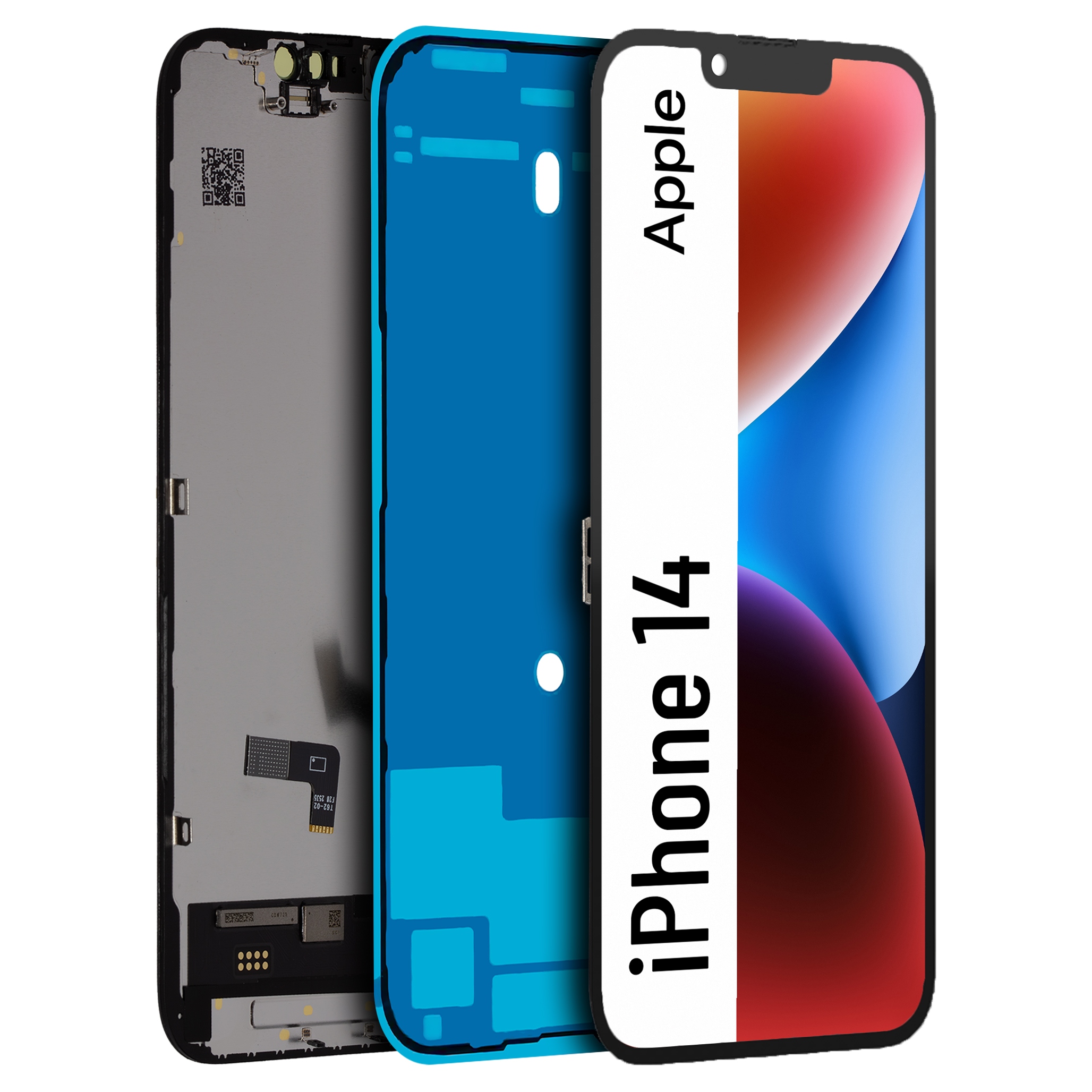 Displej pro iPhone 14 LCD displej Soft Oled A2882 Vyměnitelný čip těsnění